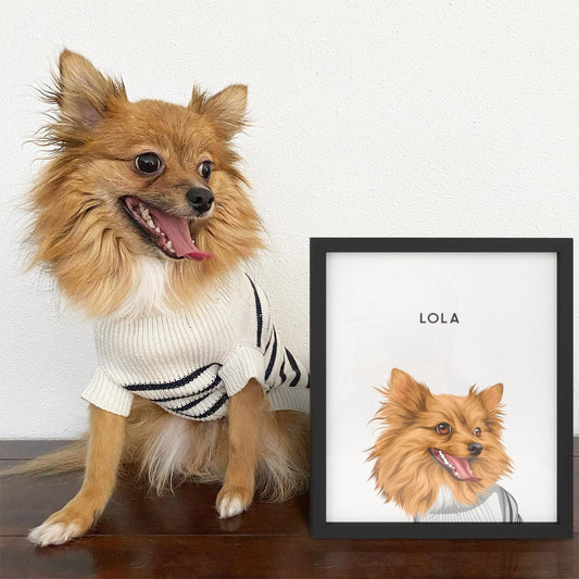 Retrato Personalizado de tu Mascota